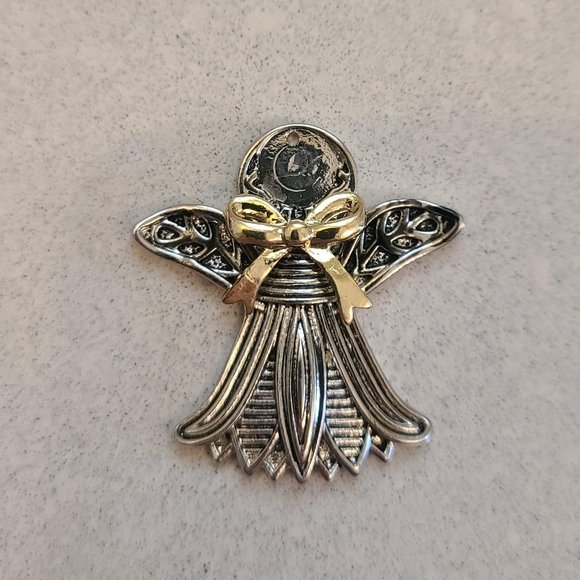 Silver/Gold Angel Charm/Pendant - Picture 4 of 7